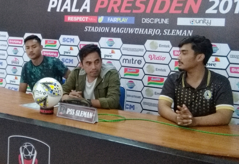 Pelatih PSS Sleman Yakin Skuat Tampil Lebih Baik Tanpa Beban Kemenangan