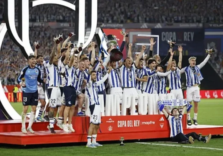 Hasil Final Copa del Rey: Real Sociedad Juara Usai Kalahkan Atletico Madrid 
