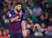 Absen 15 Hari, Suarez Masih Berpeluang Tampil Lawan Man United