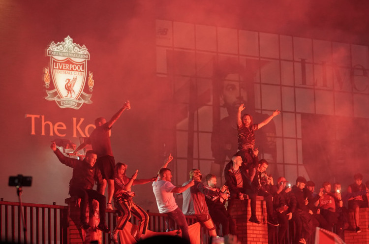 Pesta Juara Liverpool Ternoda, Sembilan Suporter Digiring ke Kantor Polisi