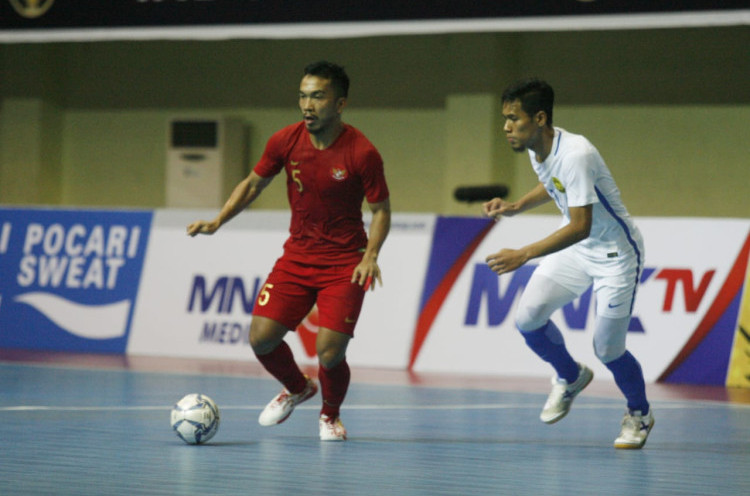 Piala AFF Futsal 2018: Timnas Indonesia Takluk dari Malaysia