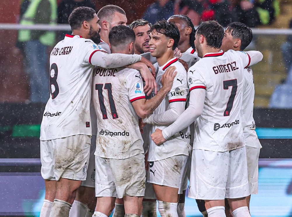 Hasil Serie A: Dua Gol dalam Satu Menit, AC Milan Comeback Bekuk Genoa 2-1