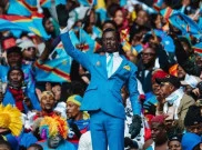 Mengenal Michel Nkuka Mboladinga, Fans Republik Demokratik Kongo yang 'Mematung' di Sepanjang Laga
