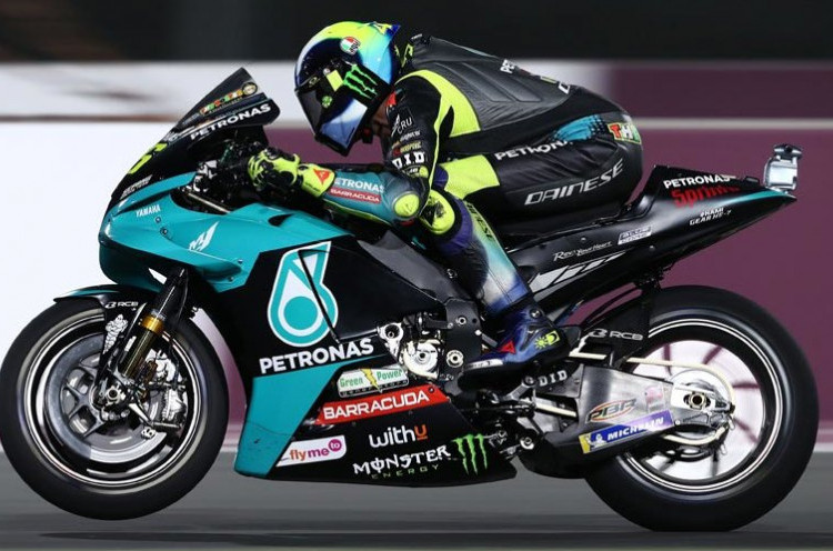 Kursi Valentino Rossi di Petronas Yamaha Mulai Panas