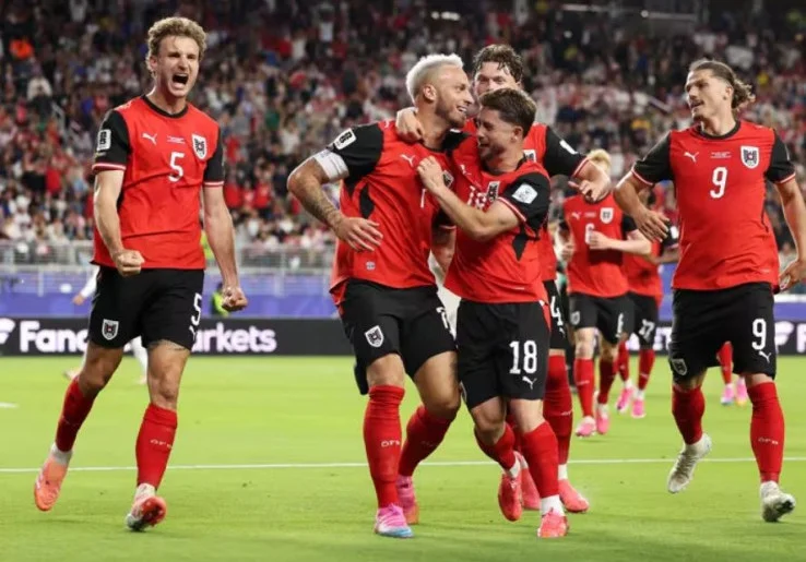 Hasil Piala Dunia 2026: Tekuk Yordania 3-1, Austria Tempel Ketat Argentina