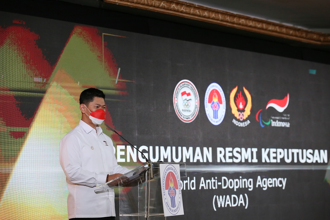 Lepas dari Sanksi WADA, Raja Sapta Oktohari: Ini Baru Langkah Awal