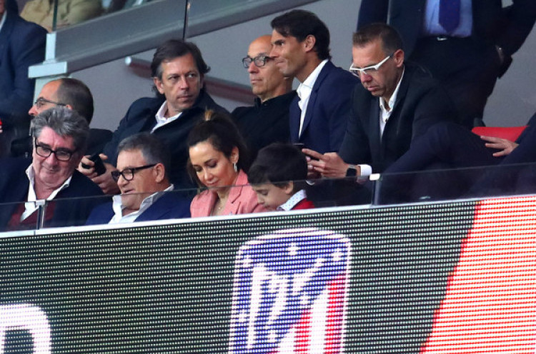 Mengaku Fans Setia Real Madrid, Rafael Nadal Justru Kenakan Jersey Atletico Madrid