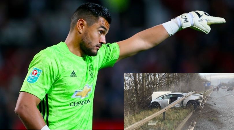 Lamborghini Hancur, Sergio Romero Lolos dari Maut