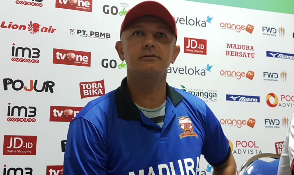 Madura United Kalah Lagi di Pamekasan, Gomes Mencoba Berpikir Positif