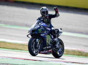 MotoGP Emilia Romagna: Vinales Menang, Rossi Gagal Finis