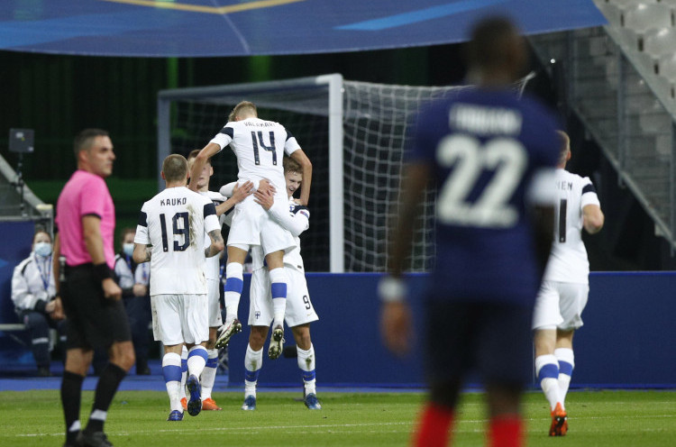 Prancis 0-2 Finlandia: Rekor Kandang Juara Dunia Dirusak Dua Debutan