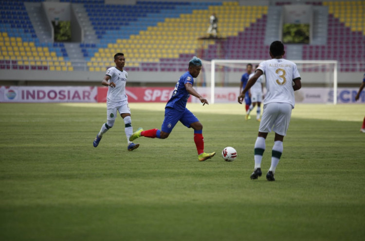Piala Menpora 2021: Keberuntungan, Arema FC Tahan TIRA-Persikabo 1-1