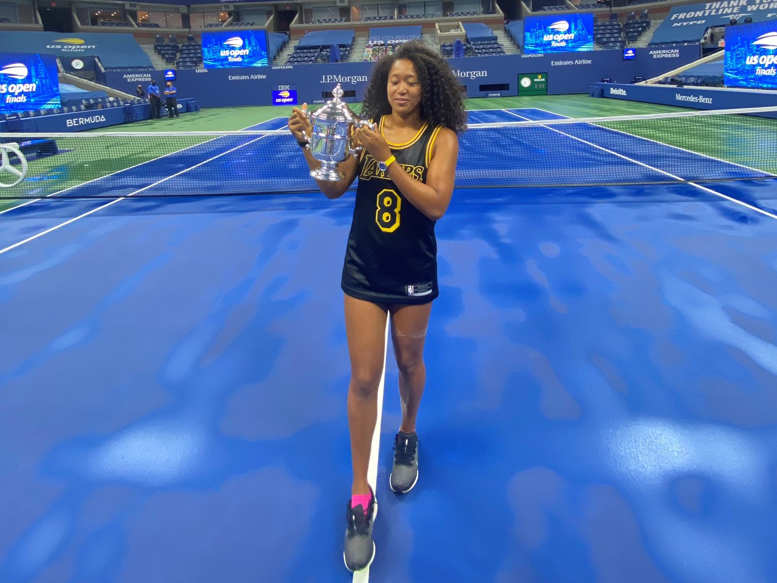Menangi US Open, Naomi Osaka Terima Kasih kepada Kobe Bryant
