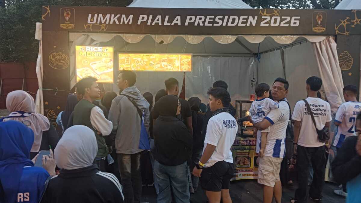UMKM di Piala Presiden 2026. (BolaSkor.com/Gazza Roosaryatama)