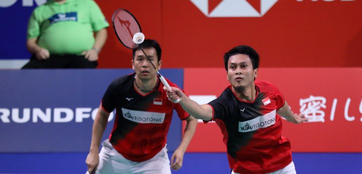 Hendra/Ahsan dan Kevin/Marcus Saling Lempar Pujian