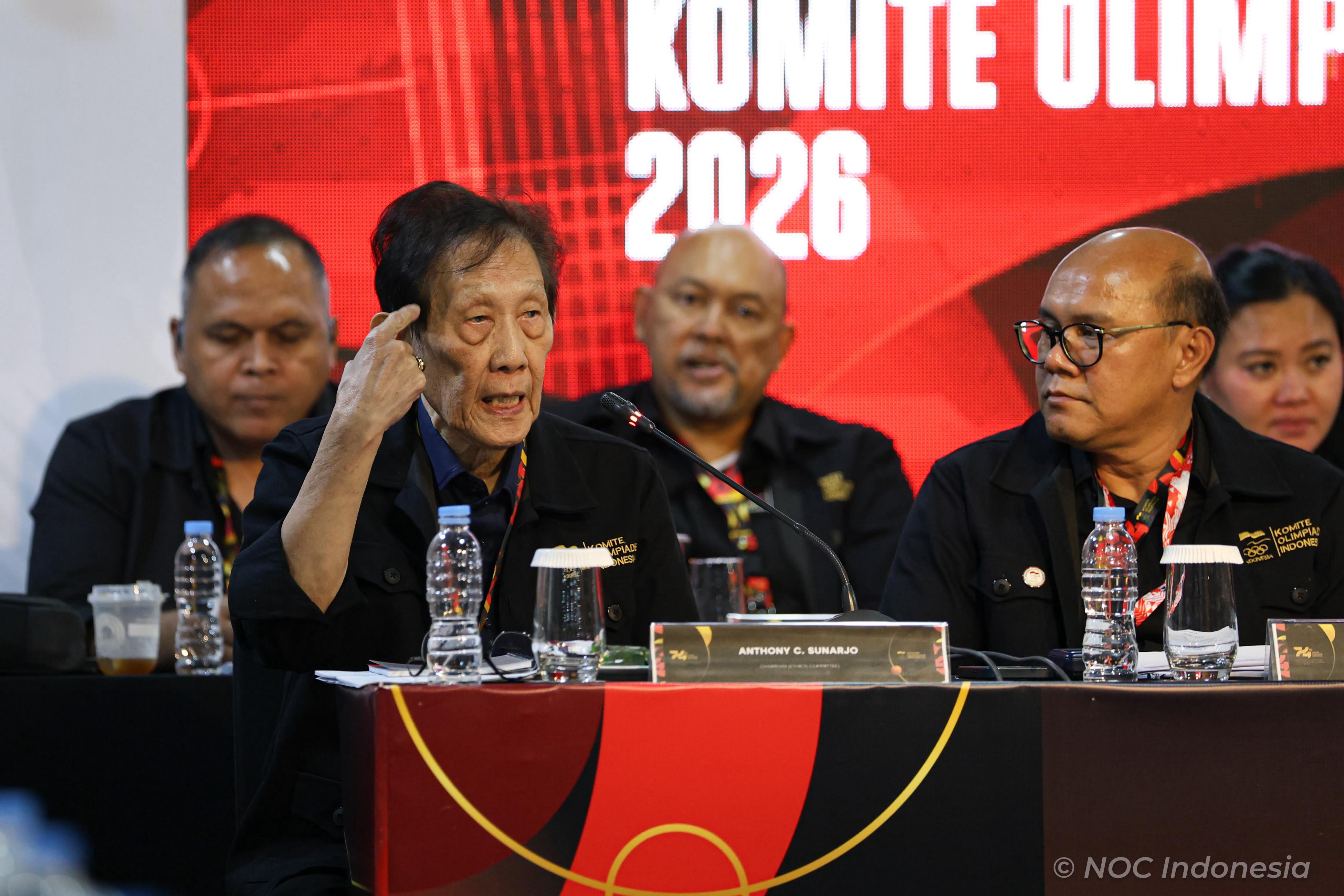 Ketua Dewan Etik Komite Olimpiade Indonesia Anthony C. Sunarjo