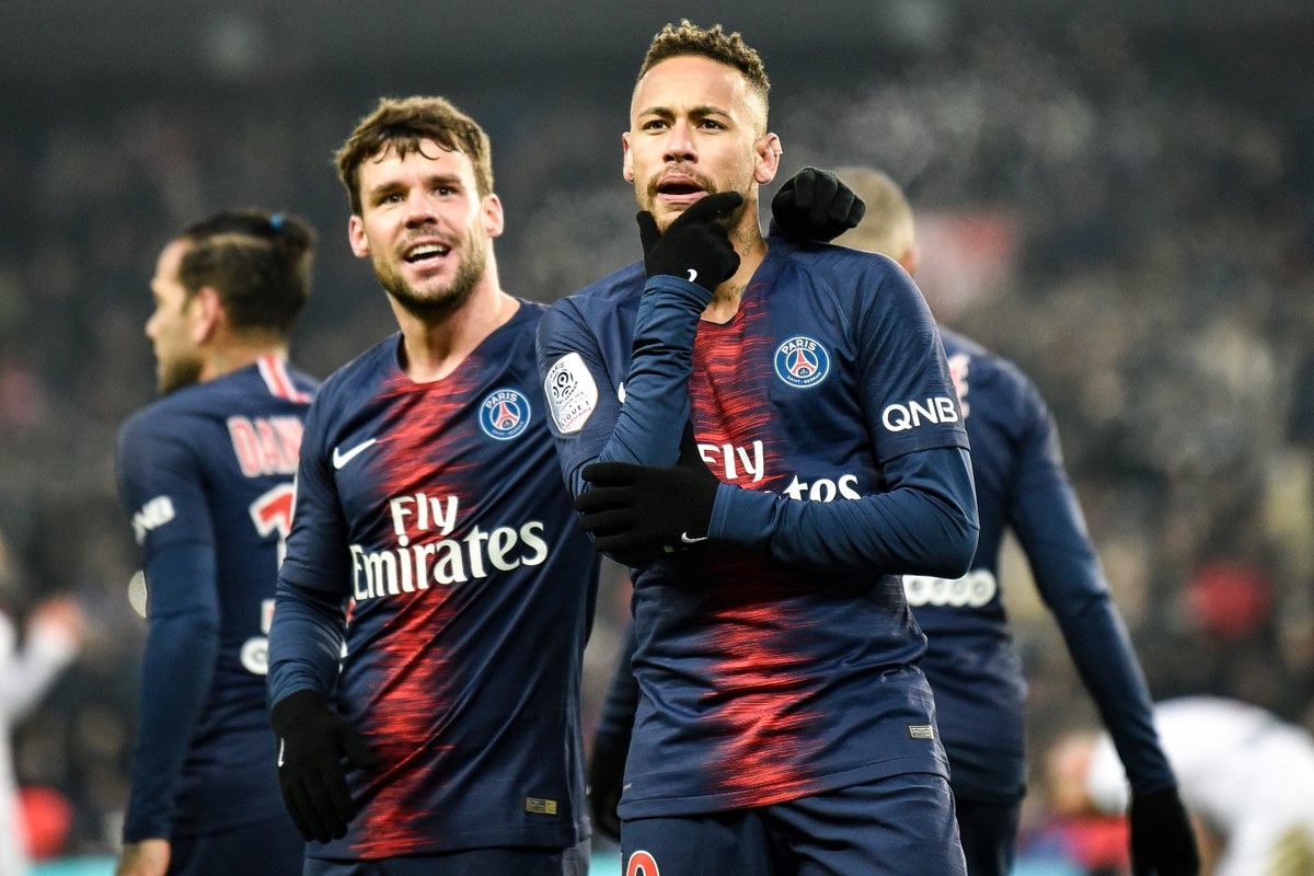 PSG 9-0 Guingamp: Neymar Catat Rekor, Cavani dan Mbappe Samai Torehan 40 Tahun