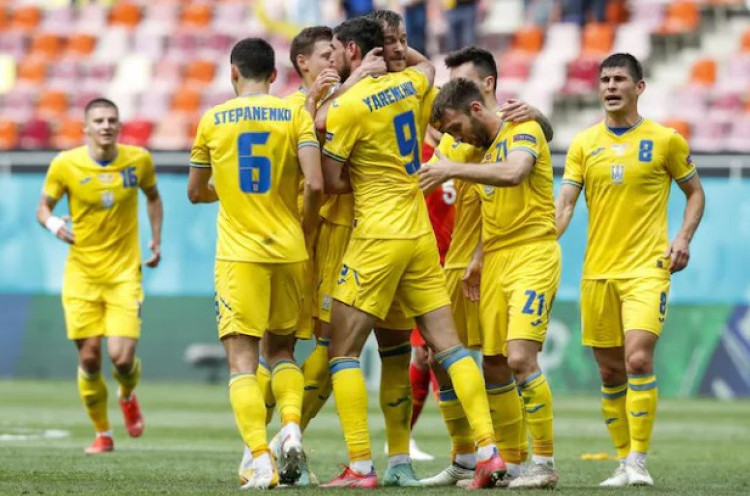 Piala Eropa 2020 - Ukraina 2-1 Makedonia Utara: Synio-Zhovti Jaga Peluang 