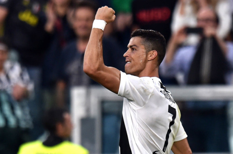 Cristiano Ronaldo Jadi Pemain Pertama yang Cetak 400 Gol di Lima Liga Top Eropa