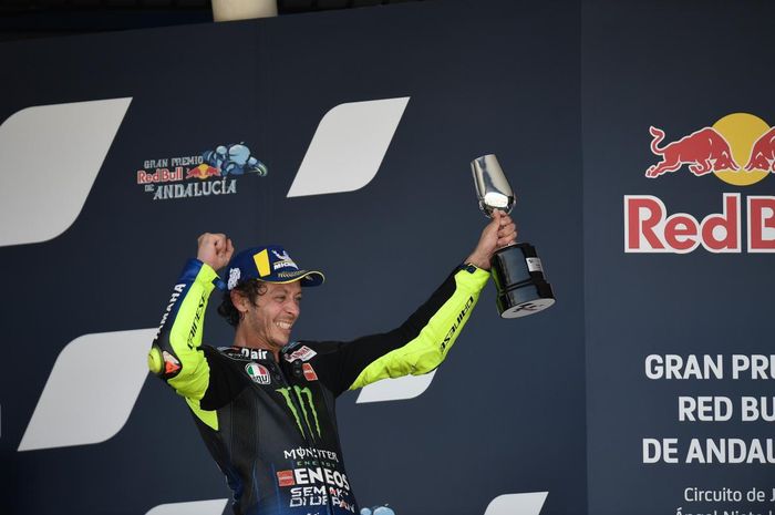 Euforia Valentino Rossi Rebut Podium Dinilai Berlebihan