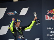 Euforia Valentino Rossi Rebut Podium Dinilai Berlebihan