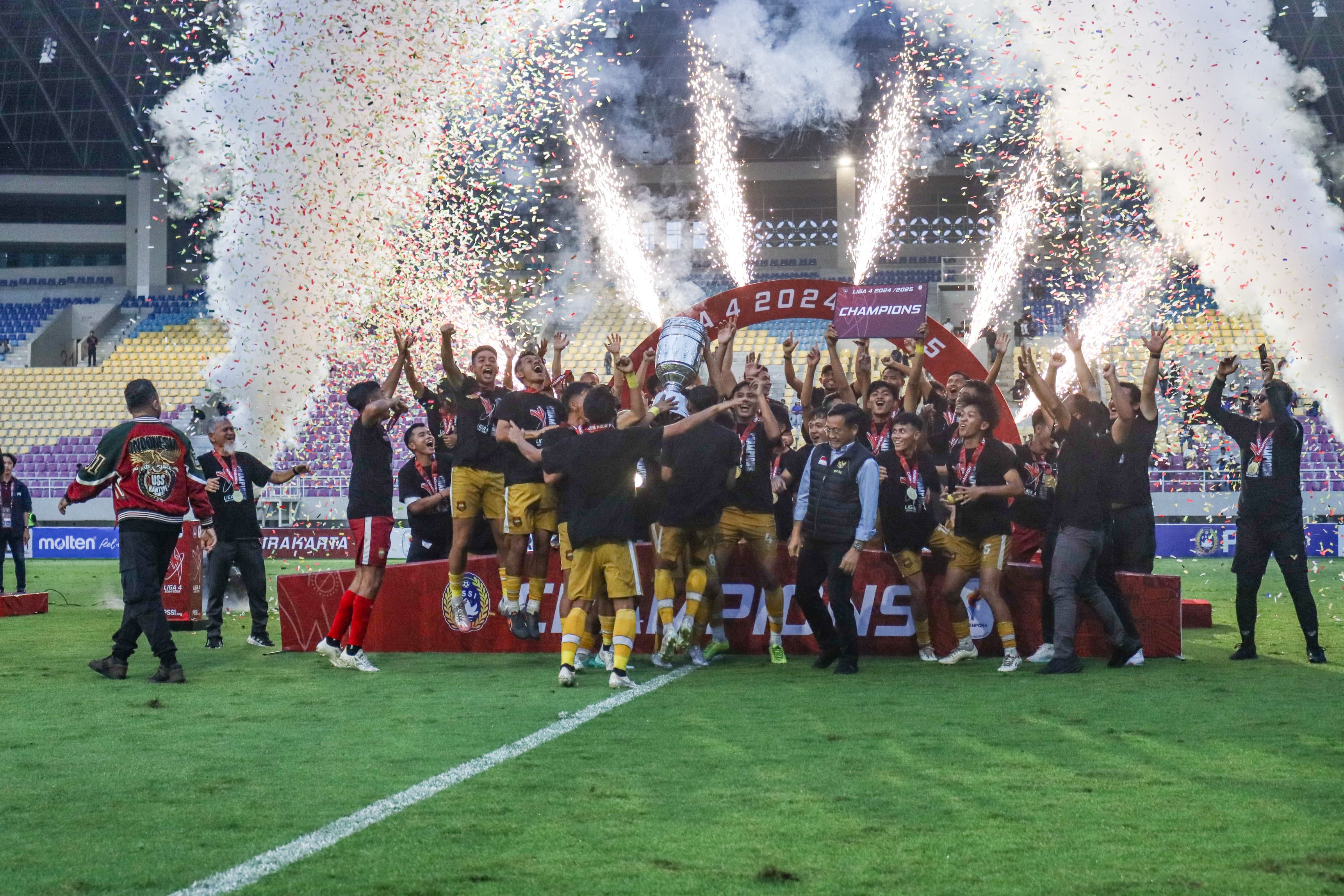 PSSI Sukses Gelar Liga 4 Edisi Perdana, Tri Brata Rafflesia FC Keluar sebagai Juara