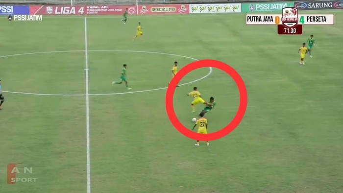 PS Putra Jaya Pasuruan Pecat Pemain yang Lakukan Tendangan Kungfu di Liga 4 Jatim