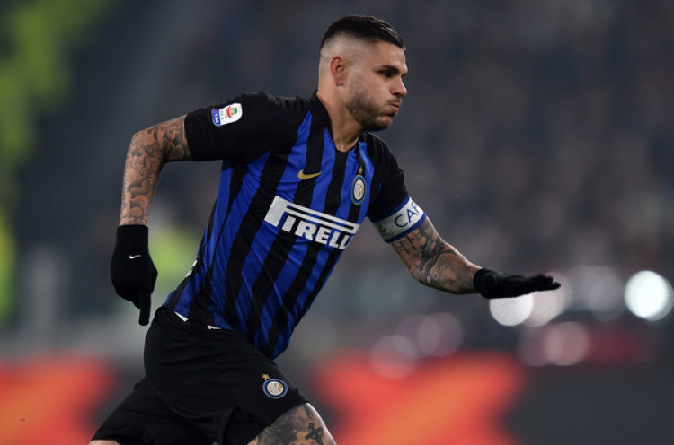 Damai, Mauro Icardi Kembali Latihan dengan Tim Utama Inter Milan