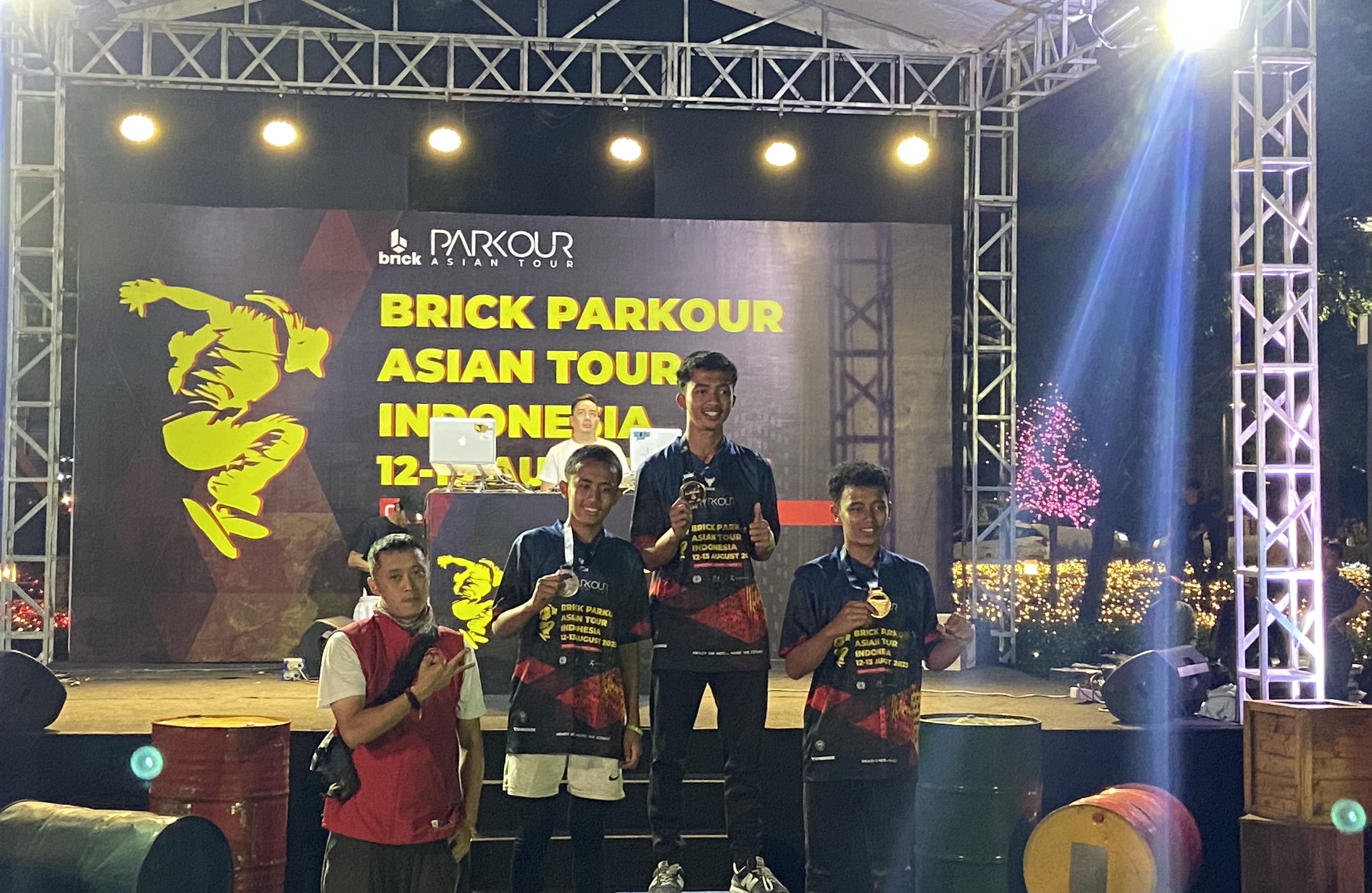 Rampung, Brick Parkour Asian Tour 2023 Sukses Besar