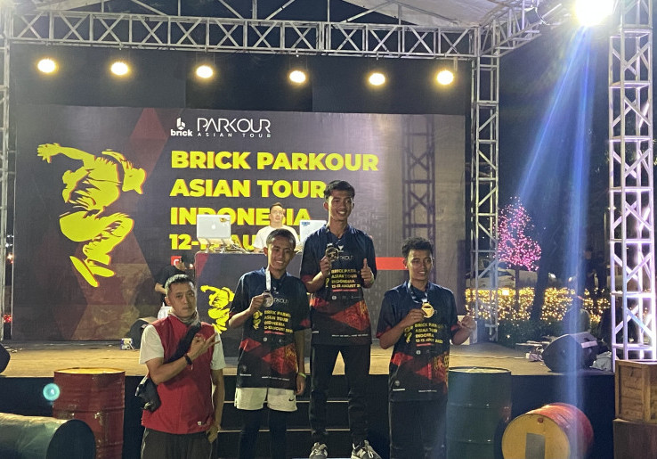 Rampung, Brick Parkour Asian Tour 2023 Sukses Besar
