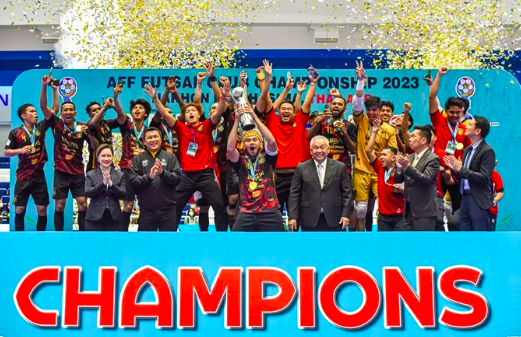 Wakil Indonesia Black Steel Juara AFF Futsal Club 2023