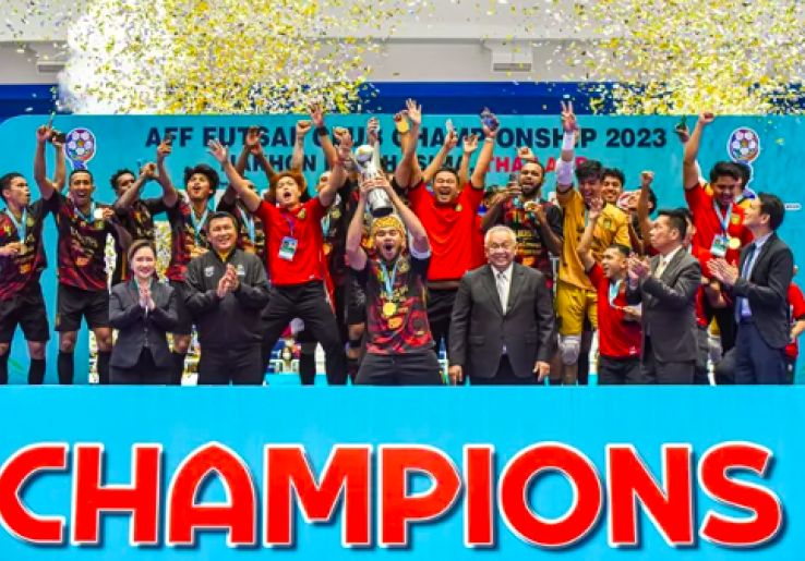 Wakil Indonesia Black Steel Juara AFF Futsal Club 2023