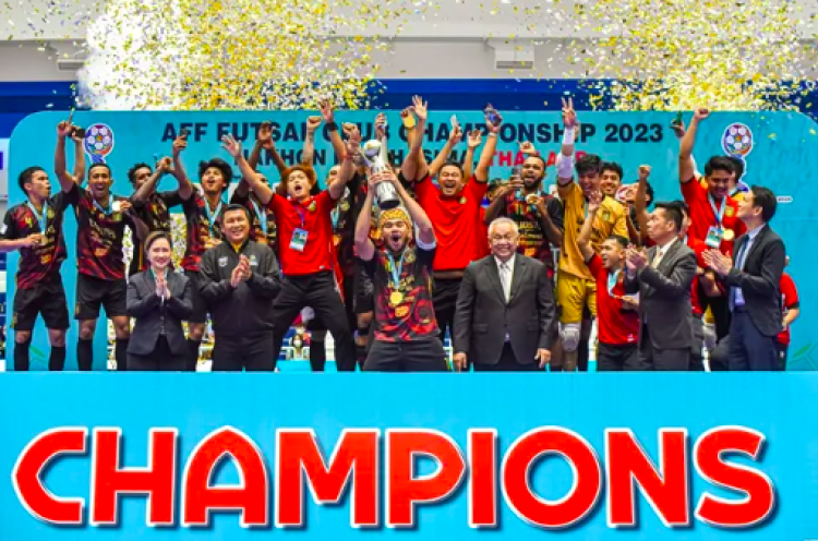 Wakil Indonesia Black Steel Juara AFF Futsal Club 2023