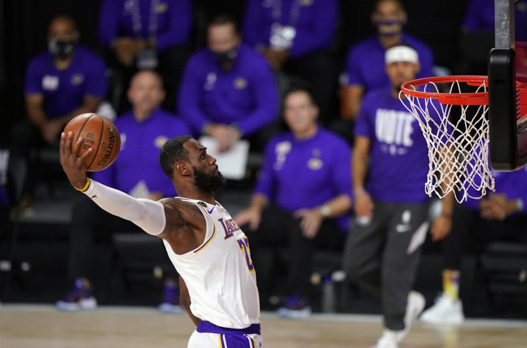 Kalahkan Heat, Los Angeles Lakers Rebut Gelar Juara NBA ke-17