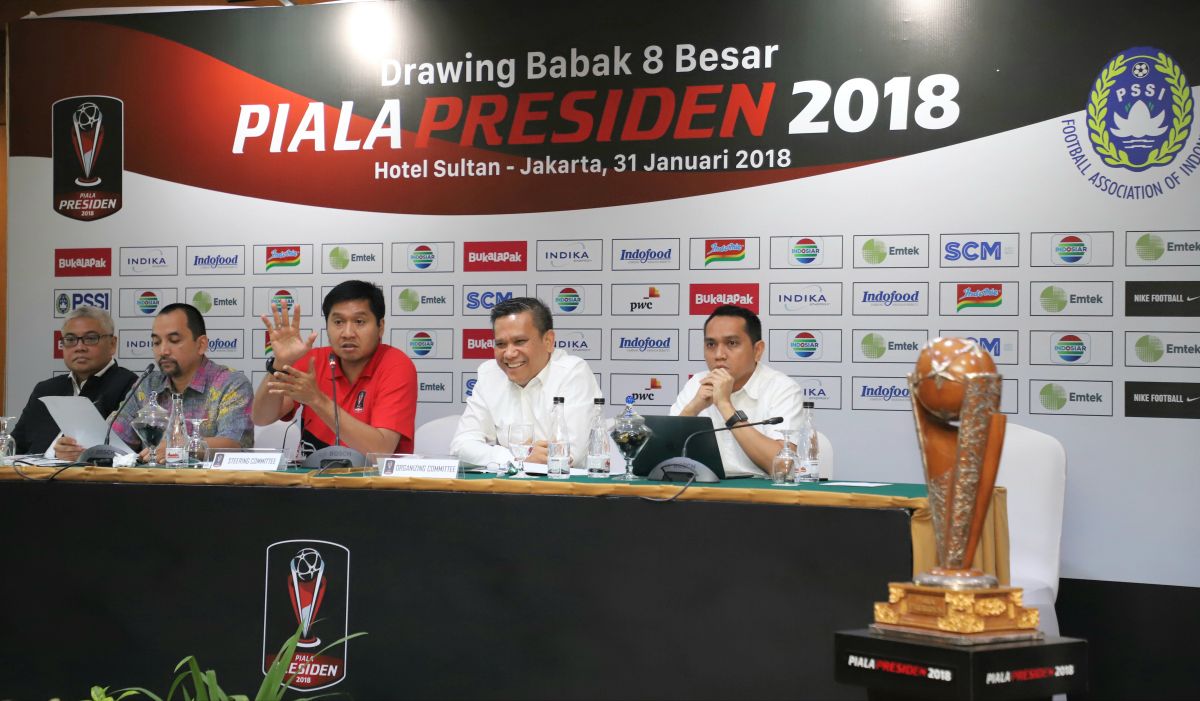 OC Piala Presiden 2018 Tolak Usulan soal Pemutihan Kartu