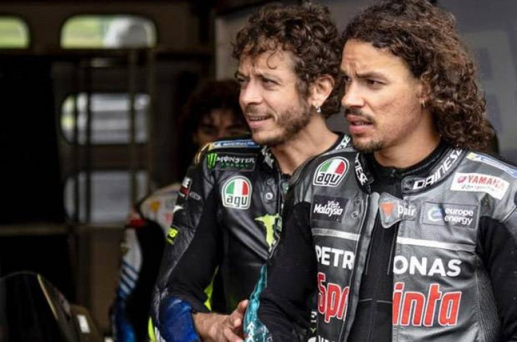 Rossi dan Morbidelli Punya Hubungan Harmonis, Petronas Mau Ambil Untung