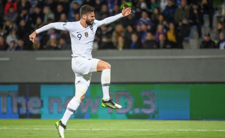 Islandia Vs Prancis, Olivier Giroud Dekati Rekor Gol Michel Platini