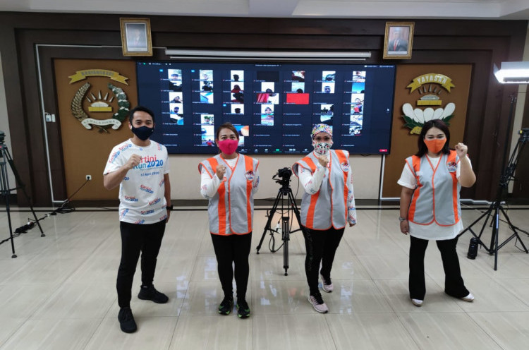 Kartini Run 2020 Tetap Meriah Meski Virtual