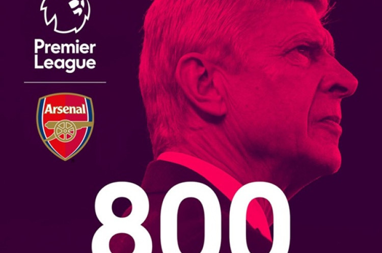 Wenger Capai Laga 800 Bersama Arsenal