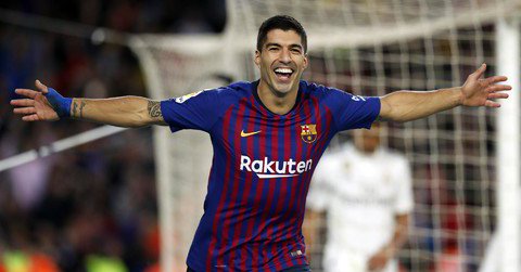 Di El Clasico, Luis Suarez Dua Kali Lebih Hebat dari Cristiano Ronaldo