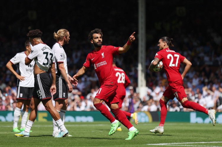 Fulham 2-2 Liverpool: The Reds Tertahan di Kandang Tim Promosi