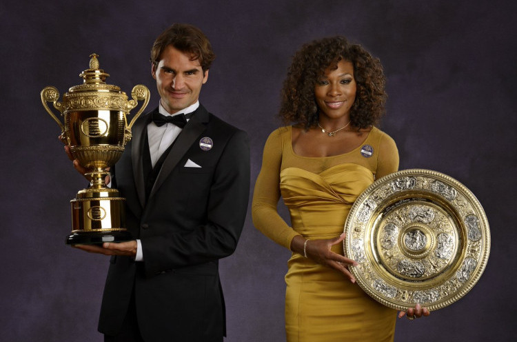 Kejuaraan Tenis Ganda Campuran, Serena Williams Hadapi Roger Federer
