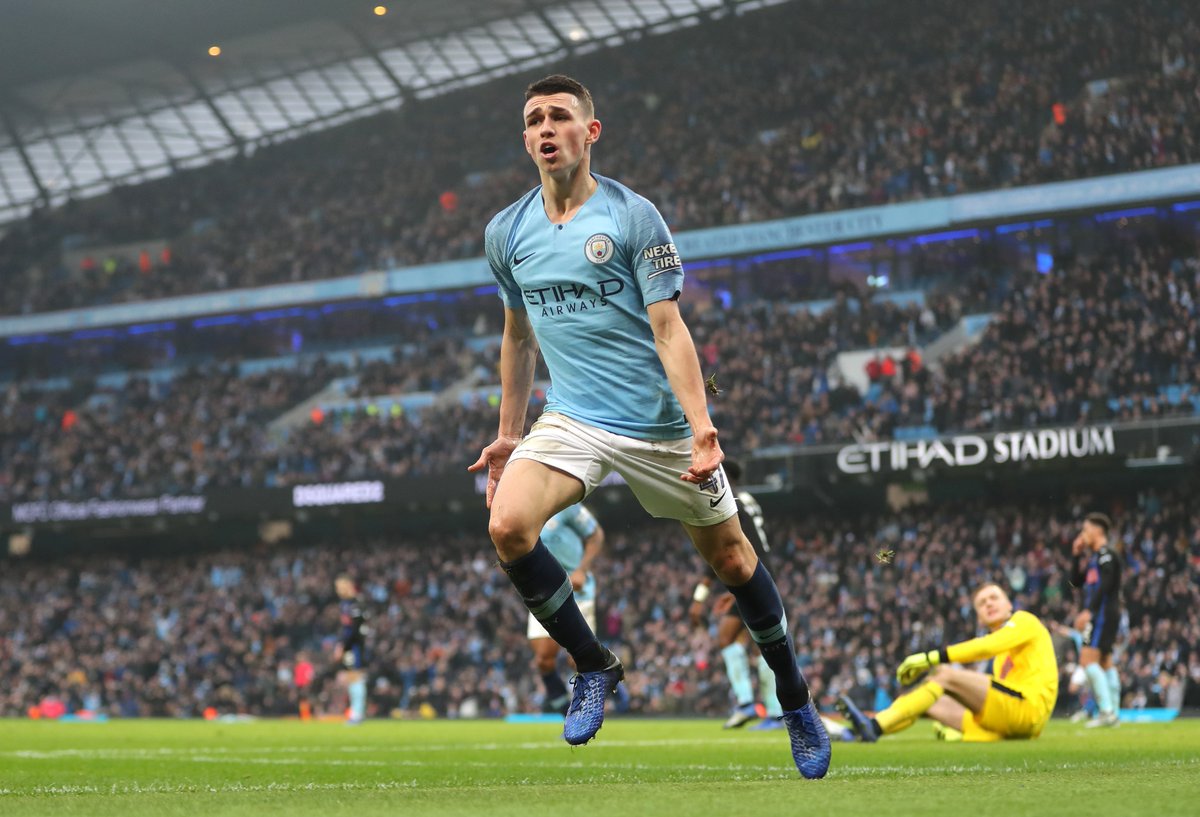 Cetak Gol Semata Wayang Manchester City, Phil Foden Ikuti Jejak Micah Richards dan Daniel Sturridge