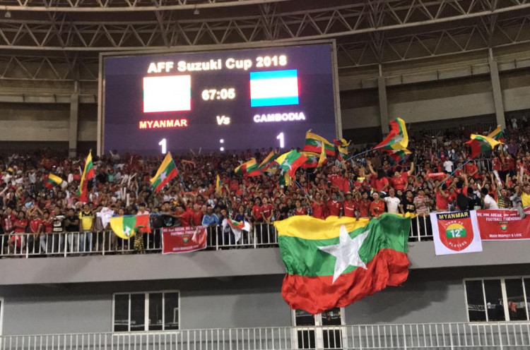 Piala AFF 2018: Myanmar Bantai Kamboja, Malaysia Menang Besar Atas Laos