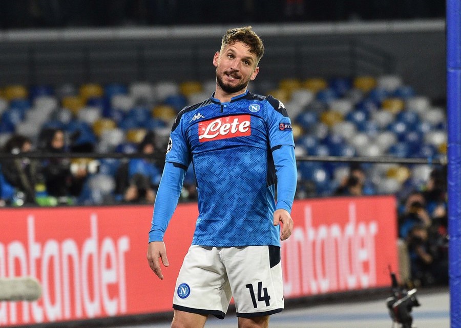 Cetak Gol Kontra Barcelona, Dries Mertens di Ambang Rekor