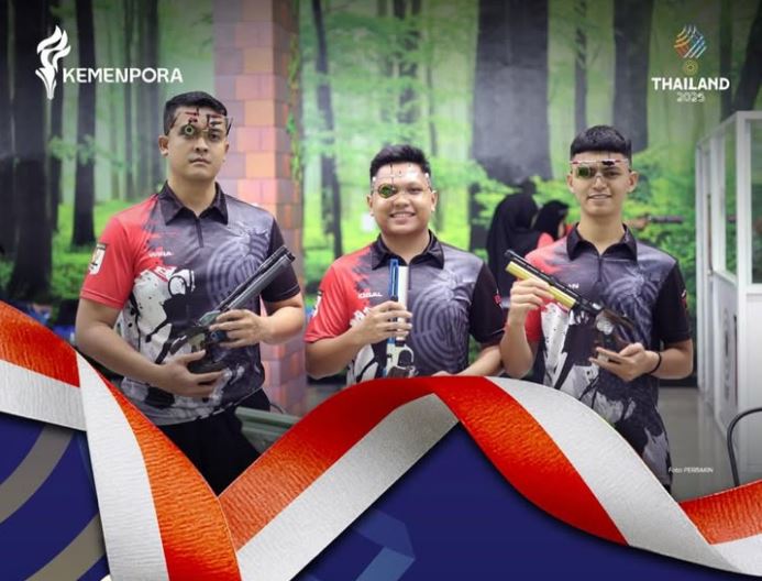 SEA Games 2025: Cabor Menembak Kembali Memberikan Medali Emas untuk Tim Indonesia