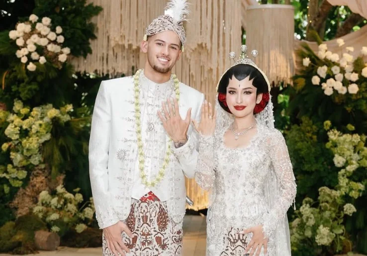 Selamat! Bek Timnas Indonesia Justin Hubner Resmi Menikah dengan Jennifer Coppen