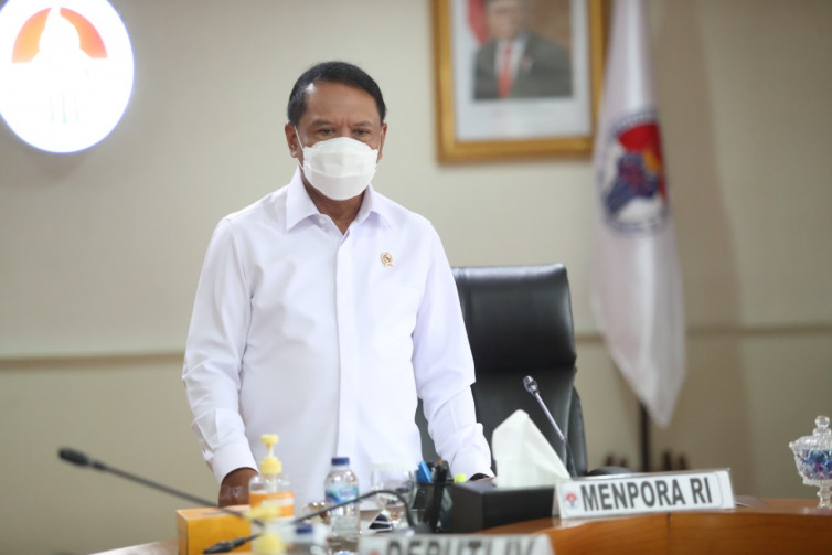 Menpora dan PSSI Sosialisasikan Prokes Kompetisi kepada Suporter dan Klub Besok