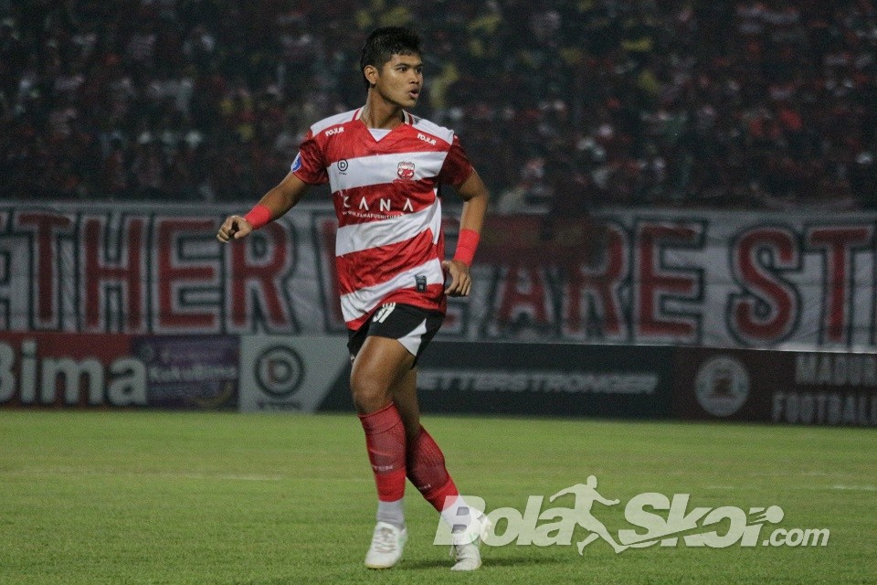 Hadapi RANS Nusantara, Winger Muda Madura United Yakin Pertahankan Puncak Klasemen