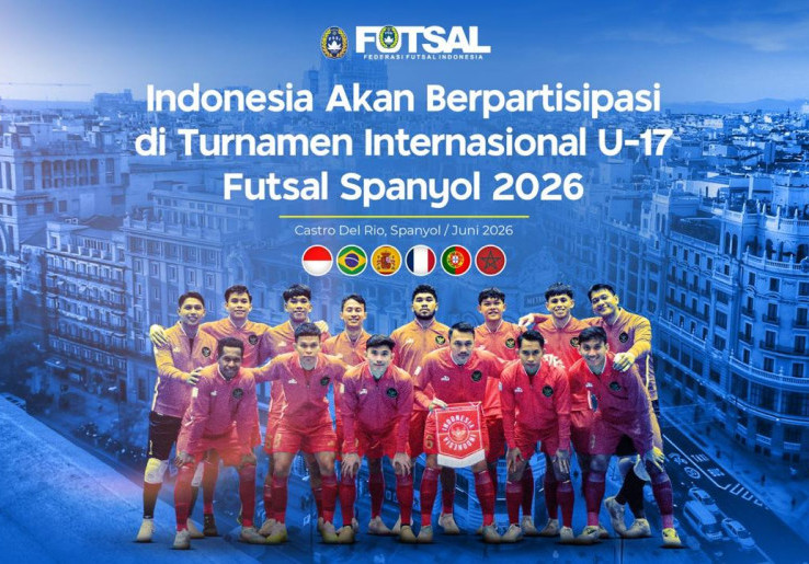 Timnas Futsal Indonesia U-17 Ikut Turnamen Internasional di Spanyol Tahun Depan
